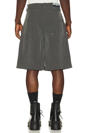 MADFRENZY Oversized Shorts in Charcoal