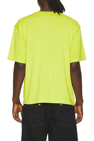 MADFRENZY Mad Knit T-Shirt in Yellow