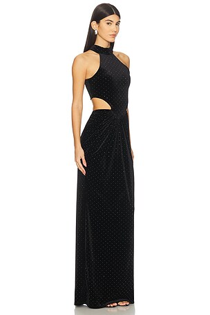 Mariandree Gaitan Corina Dress in Black