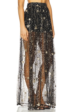 Mariandree Gaitan Emily Maxi Skirt in Black