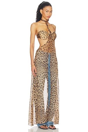 Mariandree Gaitan Andrea Top in Brown