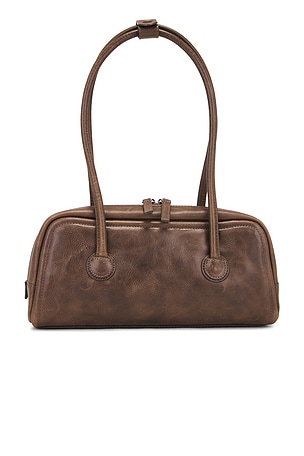 MARGESHERWOOD Soft Boston Bag in Brown