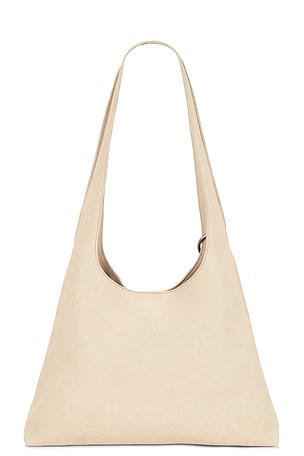 MARGESHERWOOD Large Halter Hobo Bag in Nude