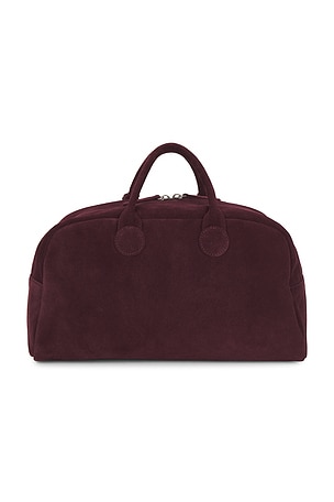 MARGESHERWOOD Large Soft Bowling Bag in Wine