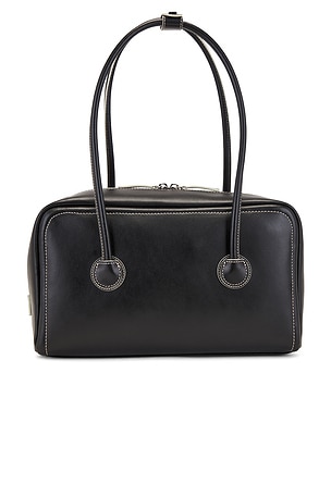 MARGESHERWOOD Soft Boston Bag in Black