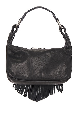 MARGESHERWOOD City Micro Hobo Bag in Black