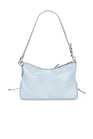 MARGESHERWOOD Ribbon Pochette Bag in Baby Blue