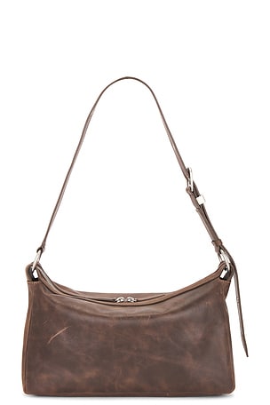MARGESHERWOOD Outpocket Hobo Bag in Brown