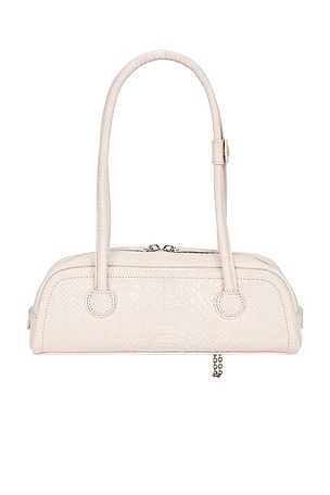 MARGESHERWOOD Soft Boston East / West Mini Shoulder Bag in Rose