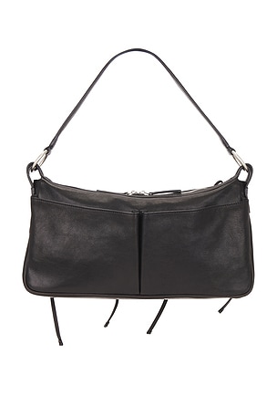 Margesherwood bolso pochette grande ribbon en color negro