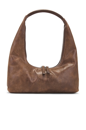 MARGESHERWOOD Hobo Shoulder Bag in Brown