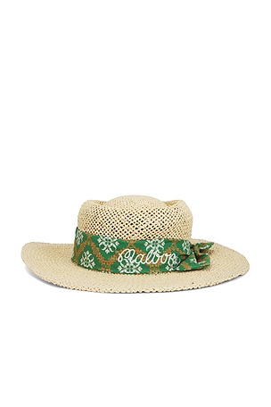 Paolino Straw Hat Malbon Golf