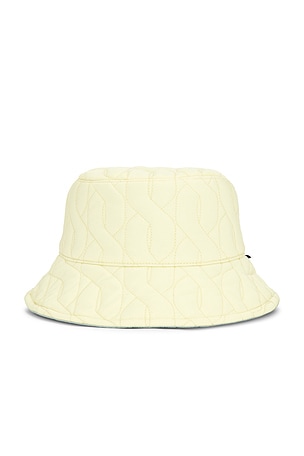 Malbon Velasco Reversible Bucket Hat in Yellow,Mint