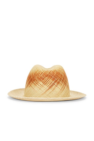 Malbon Solano Straw Hat in Brown