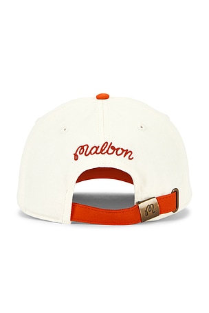 Malbon Trinity Dad Hat in Cream