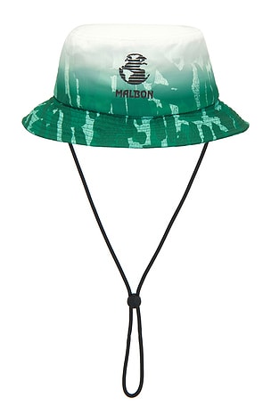 Malbon x Golf & Bass Club Sponsors Bucket Hat in Green. Size L/XL. Also