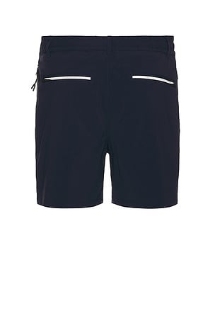 Malbon Golf Riva Nylon Short in Navy