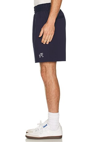 Malbon Golf Scooter Coolcore Short in Navy