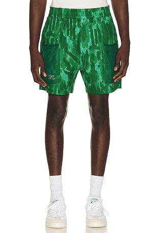 x Golf & Bass Club Mesh Basket Pocket Short Malbon