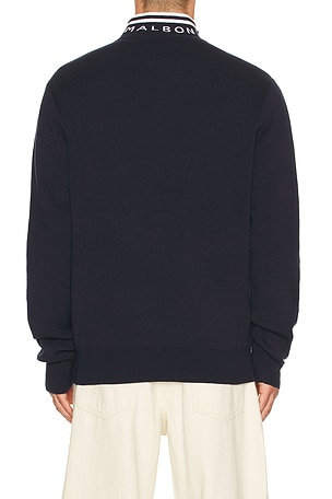 Malbon Golf Sorrel Sweater in Blue. Size XL/1X. Also