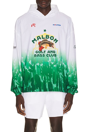 Malbon sudadera jersey sponsors en color blanco