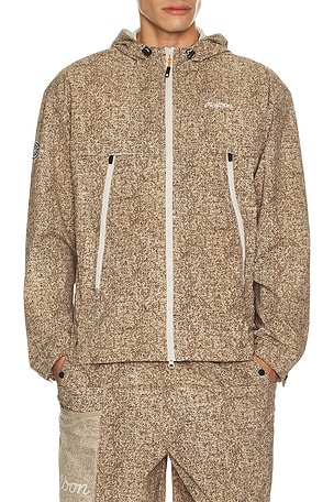 Malbon Golf Highland Jacket in Brown