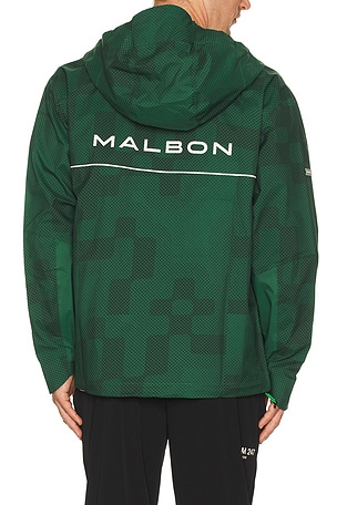 Malbon Performance Full Zip Rain Jacket Malbon Golf