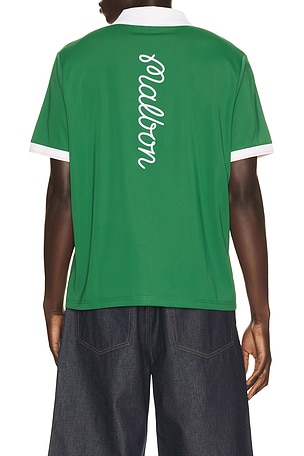Malbon Barrio Polo in Green
