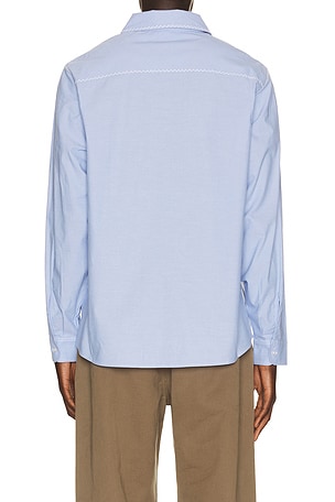 Malbon camisa benchmark en color azul