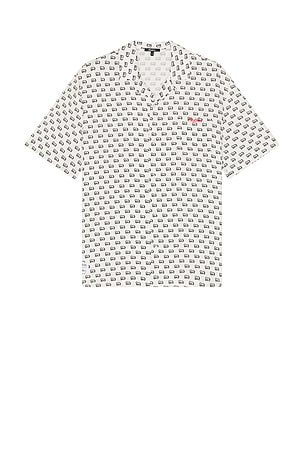 x Keith Haring Camp Shirt Malbon Golf