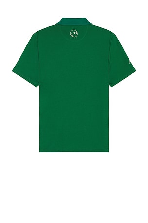 Malbon Golf Jovis Solid Polo in Green