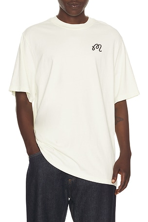 Malbon Bermuda Cigar Tee in Cream