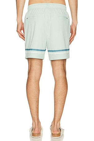 Malbon Scooter Playa Swim Short in Blue