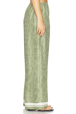Malbon Irena Pant in Sage