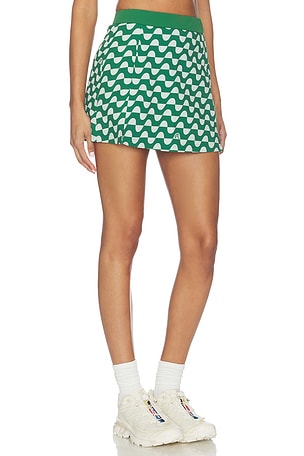 Malbon Ella Skirt in Green