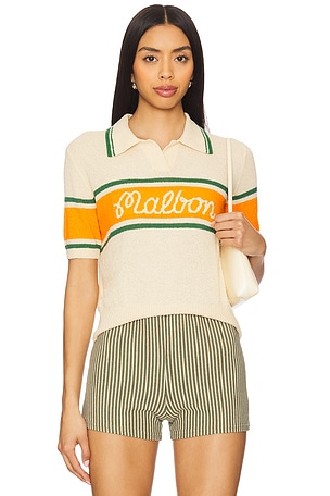 Jade SS Polo Sweater Malbon Golf
