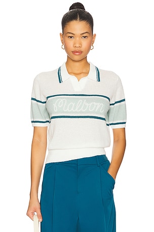 Jade SS Polo Sweater Malbon Golf