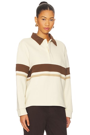 Malbon Golf Emma Polo in Beige