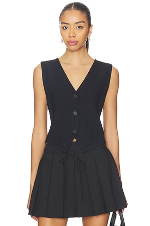 Edith Knit Vest Malbon Golf