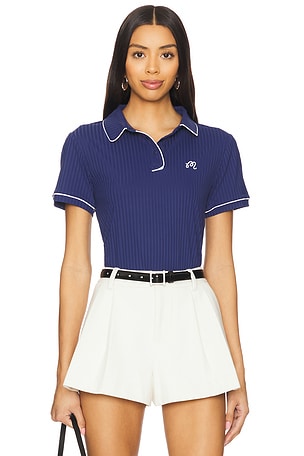 Anna Short Sleeve Polo Top Malbon Golf