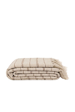 Morrow Soft Goods Pia Throw in Tan