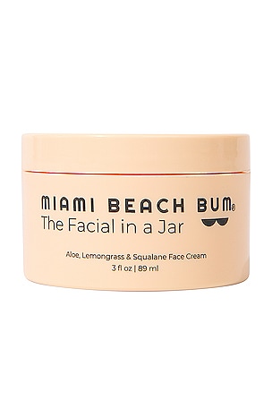 Facial In A Jar Face Cream Miami Beach Bum