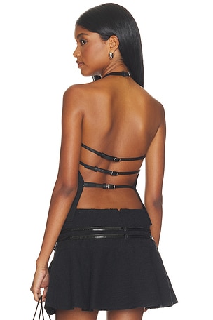 Triple Belt Halter Top Mimchik