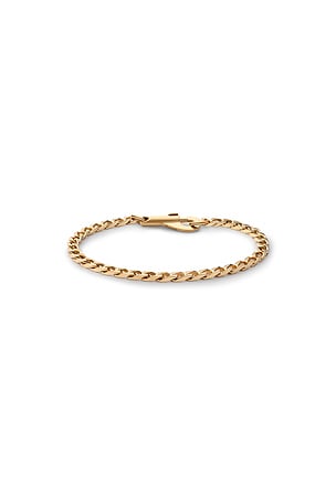 Miansai 4Mm Snap Chain Bracelet in Metallic Gold