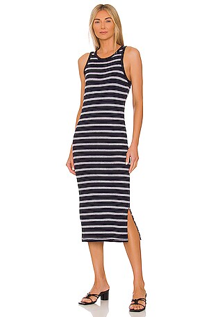 knee length dresses for ladies Women's Rylee Gauze Midi Dress - White - Size M main image 1