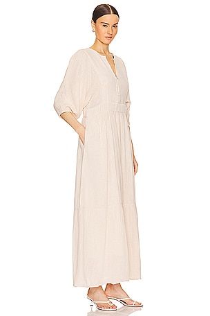 Michael Stars Felicity Maxi Dress in Beige