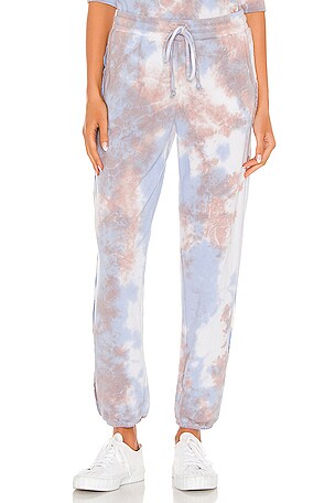 Michael Stars x REVOLVE Tie Dye Sweatpants in Blue \u0026 Mocha | REVOLVE