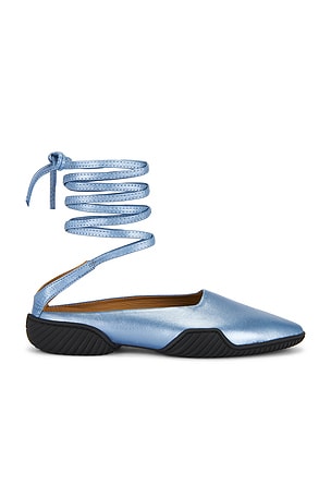 Nettie Lace Up Baillerina Flat Miista