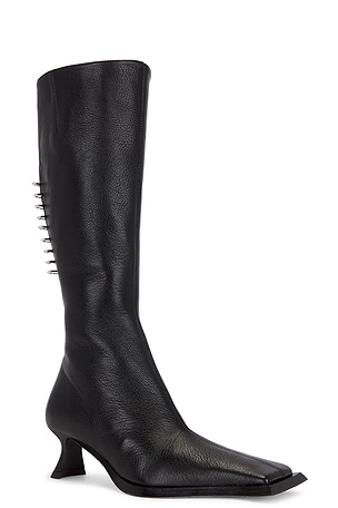 Miista Blanca Tall Boot in Black