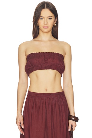 Marlion Strapless Top MIKOH